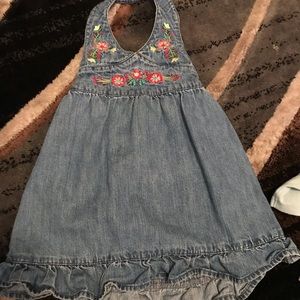 Denim dress,